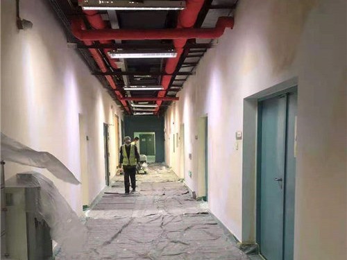 Fire door replacement and wall painting project of Hanmei pharmaceutical factory